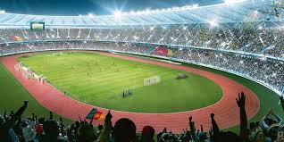 Jawaharlal Nehru Stadium was constructed 